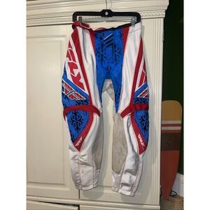 Fly Racing 208 Evolution Moto Pants Men 28 Style 208 Leather